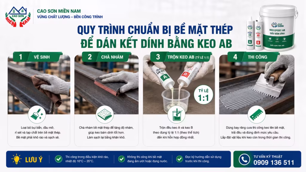 Quy trình thi công tối ưu để đạt độ bền kéo tối đa