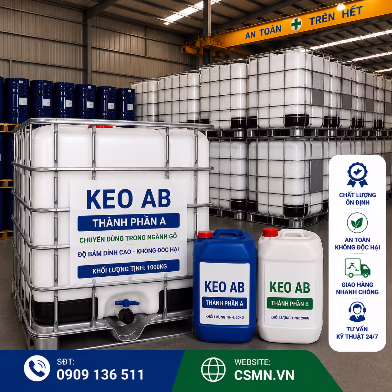 CSMN CHUYÊN CUNG CẤP Keo Epoxy Giá Sỉ TP HCM