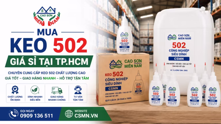 CSMN CHUYÊN CUNG CẤP Keo 502 Giá Sỉ TP HCM