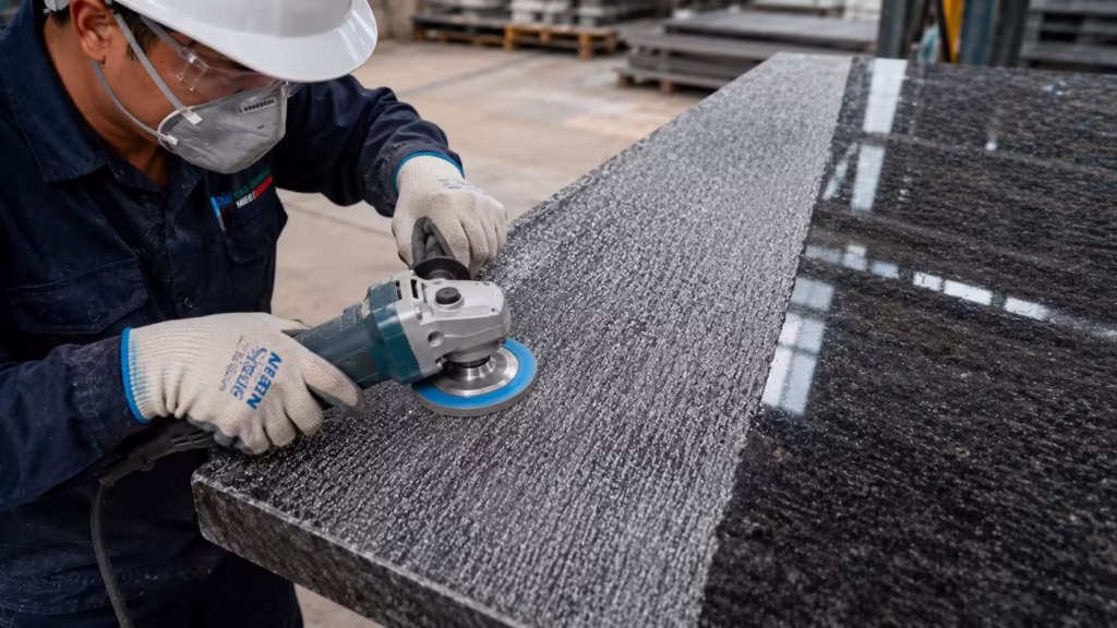 hướng dẫn xử lý bề mặt đá Granite