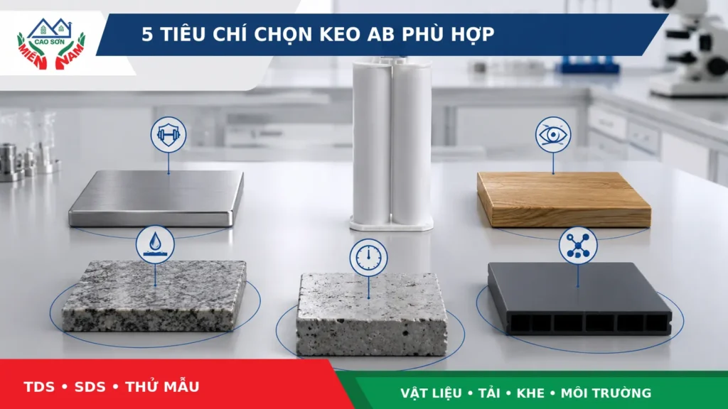 tiêu chí chọn keo AB tốt nhất