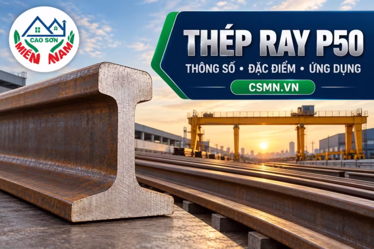 Thép ray P50