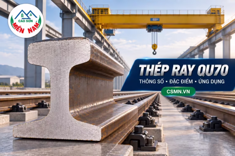Thép ray QU70