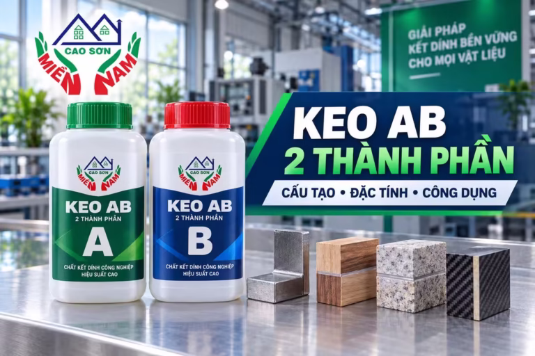 Keo AB 2 thành phần
