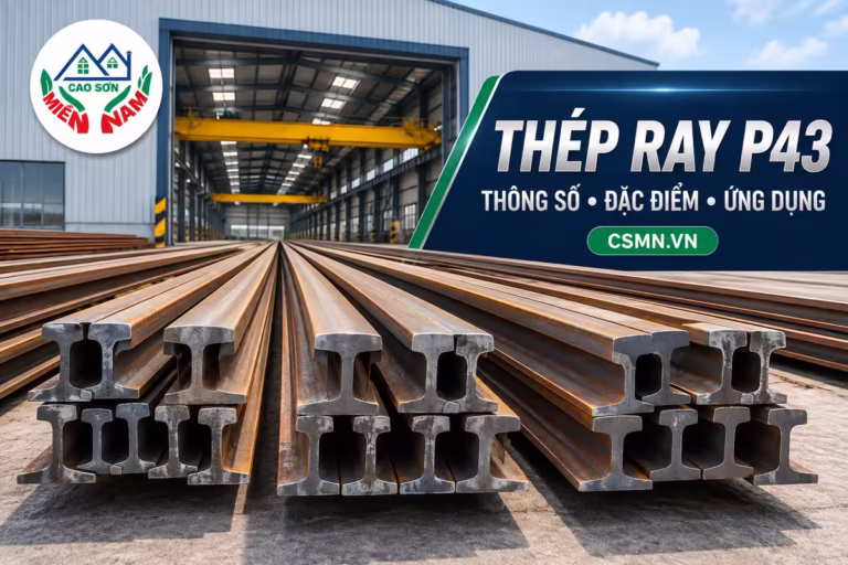 Thép ray P43
